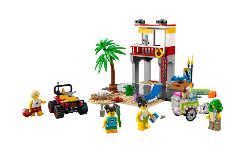 LEGO CITY - 60328 - Poste de secours sur la plage 