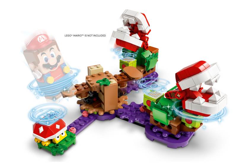 LEGO Super Mario - 71382 - Piranha Plant Puzzling Challenge Expansion Set