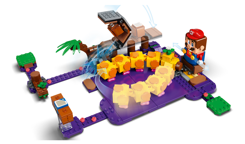 LEGO Super Mario - 71383 - Ensemble d'extension Le marais empoisonné de Wiggler
