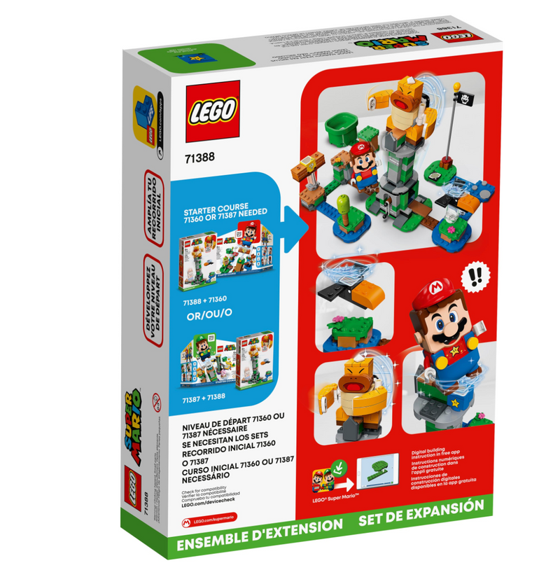 LEGO Super Mario - 71388 - Boss Sumo Bro Topple Tower Expansion Set