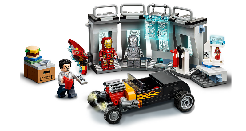 LEGO MARVEL - 76167 - L'armurerie d'Iron Man