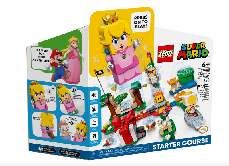 LEGO SUPER MARIO - 71403 - Cours de démarrage Aventures avec Peach