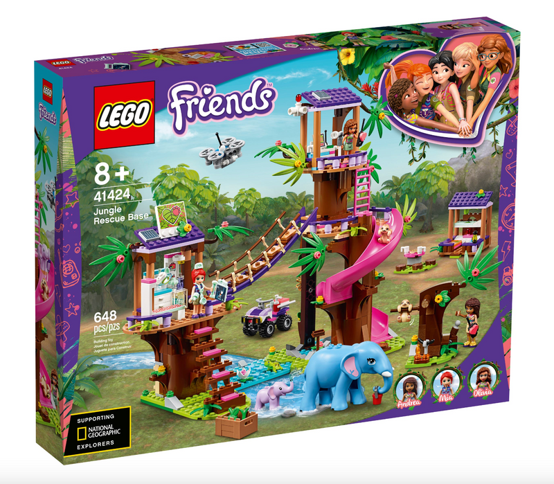 LEGO Friends - 41424 - Jungle Rescue Base