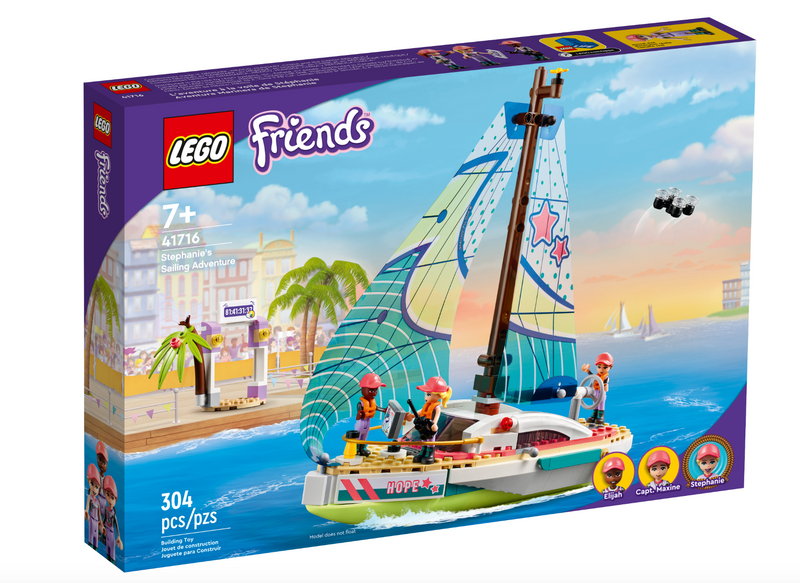 LEGO Friends - 41716 - L'aventure à la voile de Stéphanie