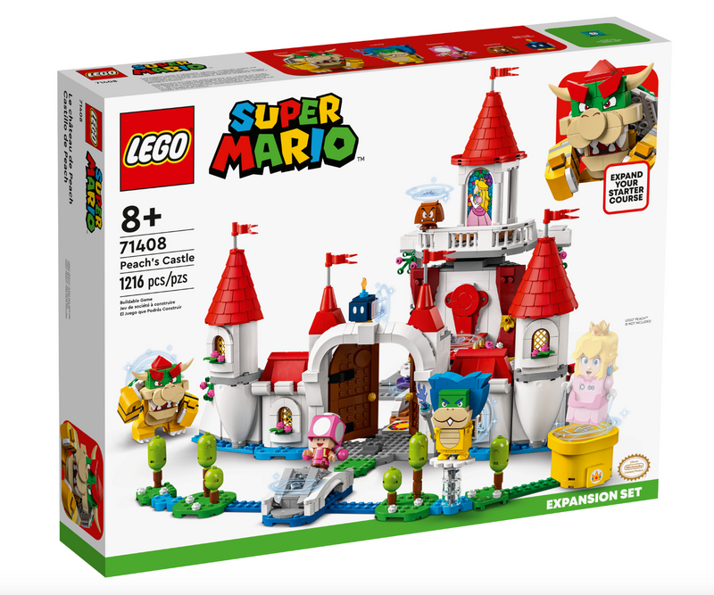 LEGO SUPER MARIO - 71408 - Peach’s Castle Expansion Set