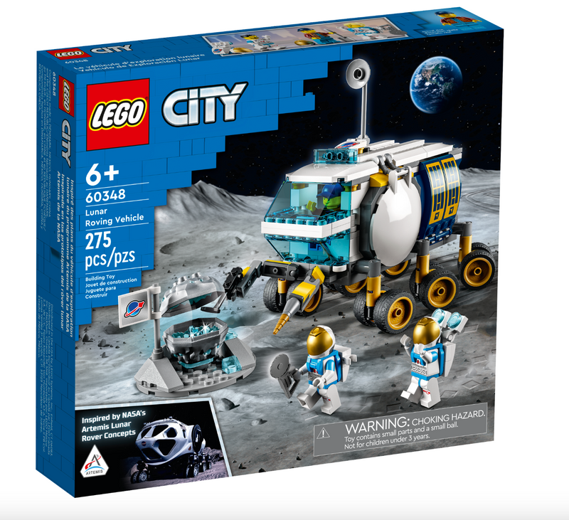 LEGO City - 60348 - Véhicule itinérant lunaire