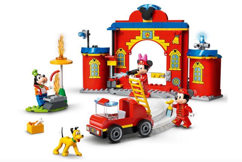 LEGO DISNEY - 10776 - Le camion et la gare de pompiers de Mickey et ses amis