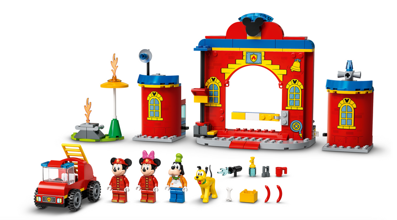 LEGO DISNEY - 10776 - Le camion et la gare de pompiers de Mickey et ses amis