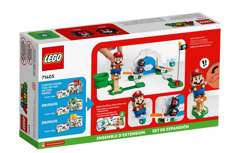 LEGO SUPER MARIO - 71405 - Ensemble d'extension Fuzzy Flippers