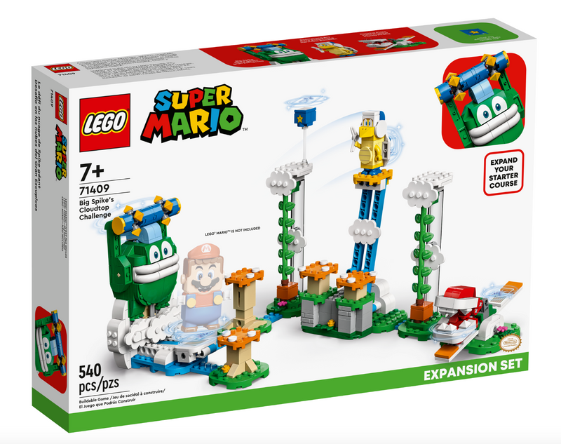 LEGO SUPER MARIO - 71409 - Ensemble d'extension Le défi Cloudtop de Big Spike
