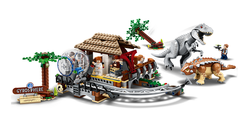 LEGO JURASSIC WORLD - 75941 - Indominus Rex vs. Ankylosaurus