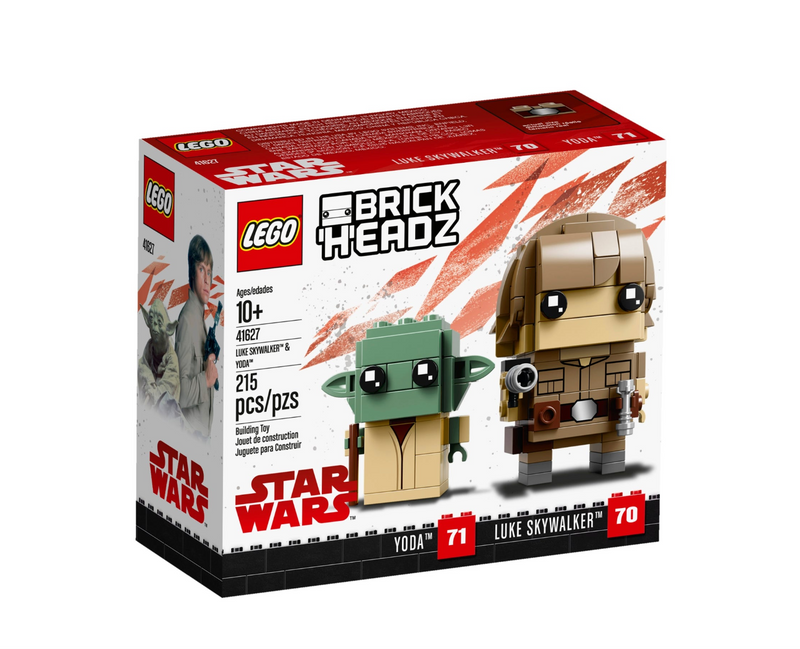 LEGO Brickheadz - 41627 - Luke Skywalker™ et Yoda™