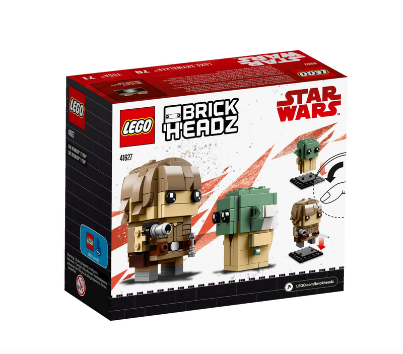 LEGO Brickheadz - 41627 - Luke Skywalker™ & Yoda™