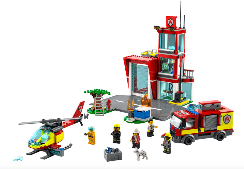 LEGO City - 60320 - La caserne des pompiers