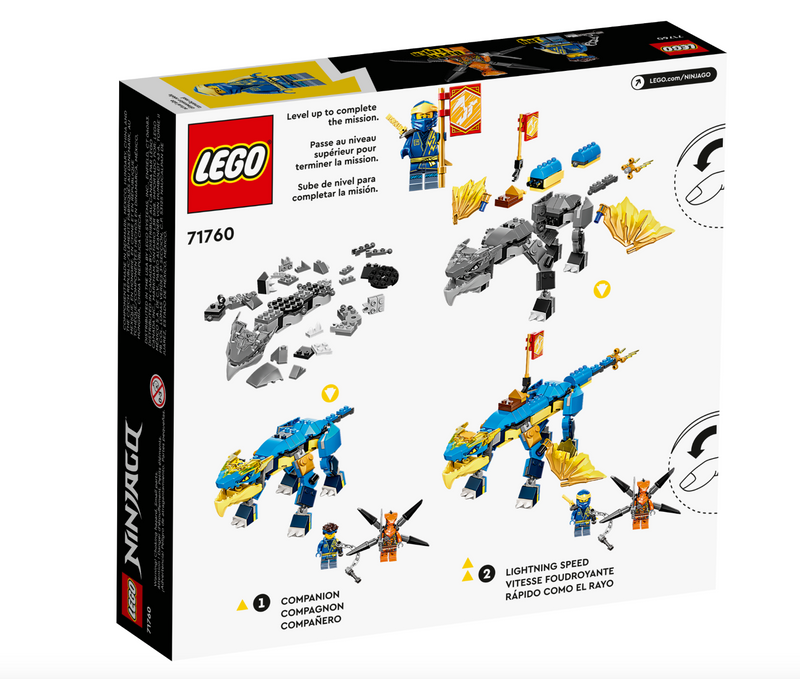 LEGO NINJAGO- 71760 - Jay’s Thunder Dragon EVO