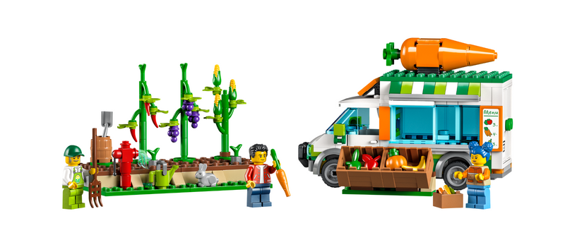 LEGO CITY - 60345 - La camionnette du marché fermier