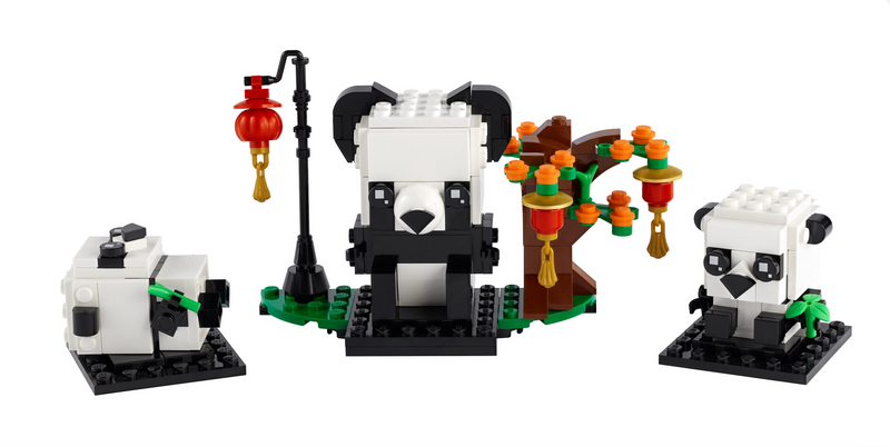 LEGO BRICKHEADZ - 40466 - Chinese New Year Pandas