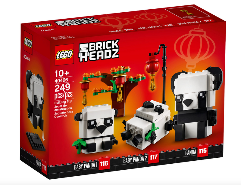 LEGO BRICKHEADZ - 40466 - Chinese New Year Pandas