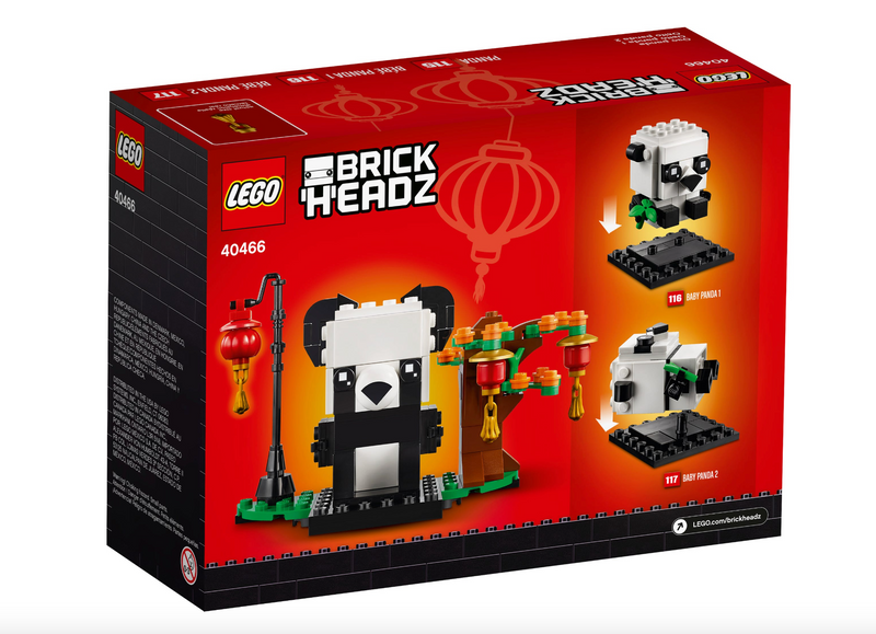 LEGO BRICKHEADZ - 40466 - Chinese New Year Pandas