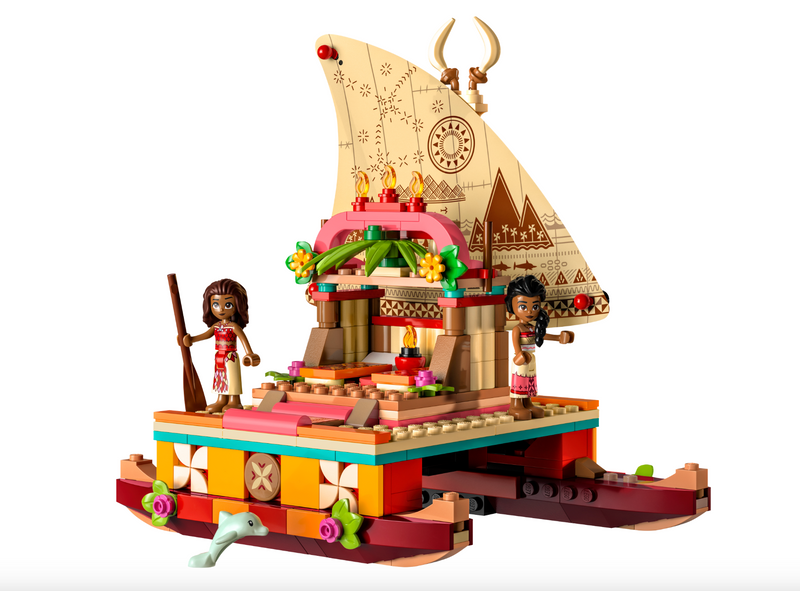 LEGO DISNEY - 43210 - Moana's Wayfinding Boat
