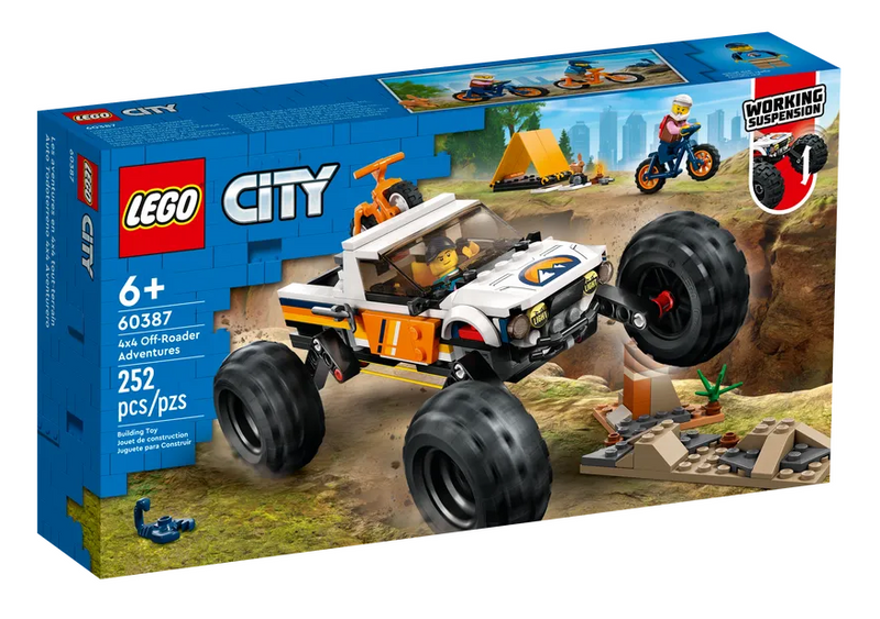 LEGO City - 60387 - Aventures tout-terrain en 4x4