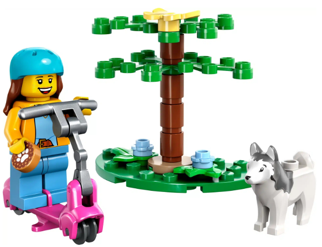 LEGO City - 30639 - Dog Park & Scooter - POLYBAG