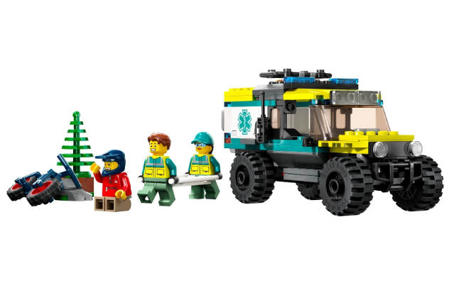 marmelade ebbe tidevand fritaget LEGO City PROMO - 40582 - 4x4 Off-Road Ambulance Rescue