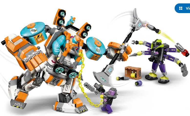 LEGO Monkie Kid - 80025 - Le robot chargeur électrique de Sandy