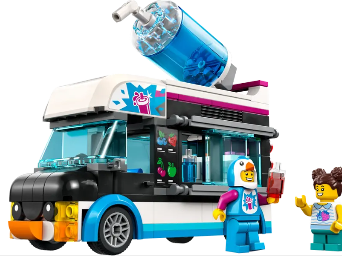 LEGO City - 60384 - Penguin Slushy Van