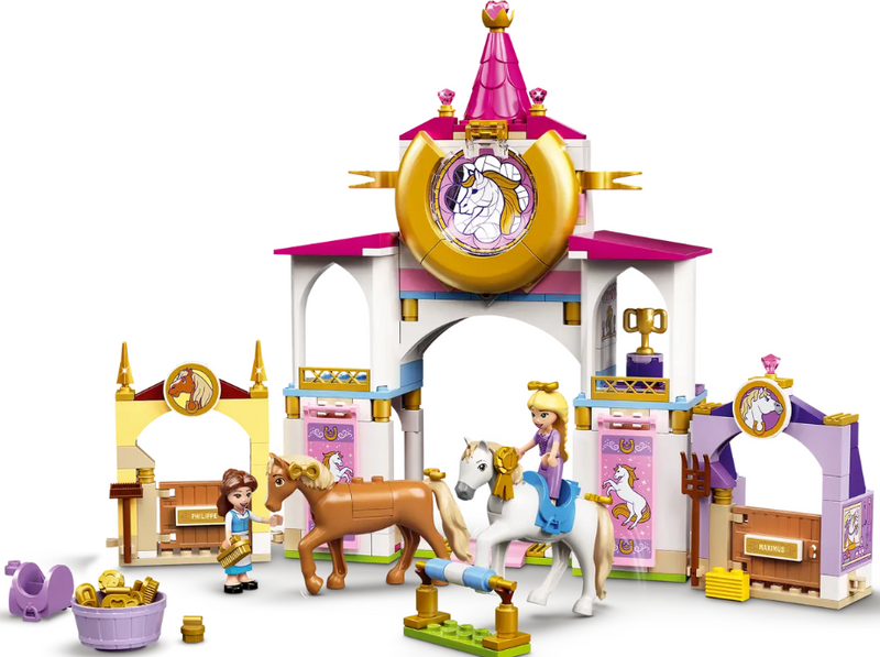 LEGO Disney - 43195 - Les écuries royales de Belle et Raiponce