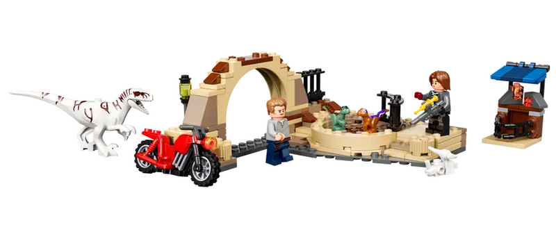 LEGO Jurassic World - 76945 - Atrociraptor Dinosaur: Bike Chase