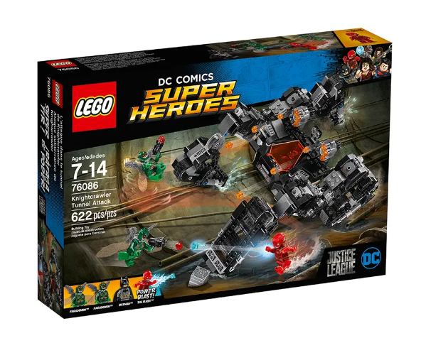 LEGO DC - 76086 - L'attaque du tunnel Knightcrawler