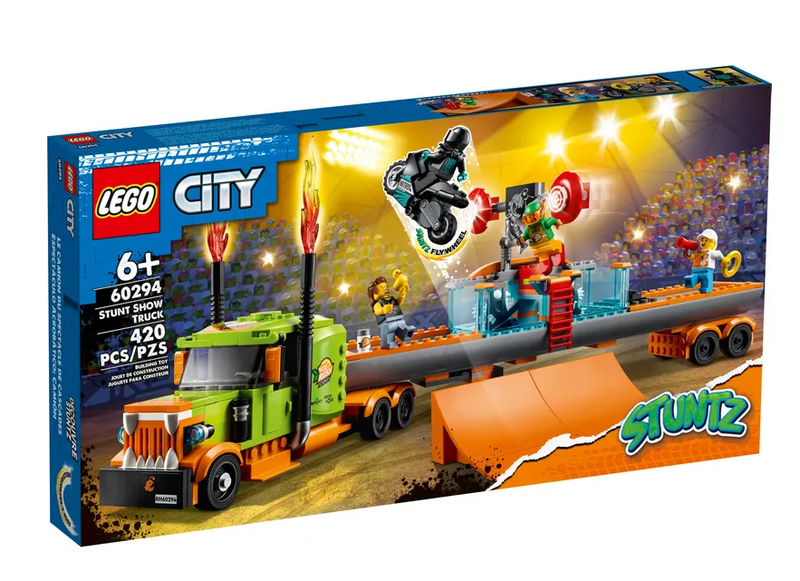 LEGO City Stuntz - 60294 - Le camion du spectacle de cascades