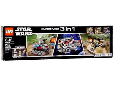 LEGO Star Wars - 66533 Microfighter 3 in 1 Super Pack