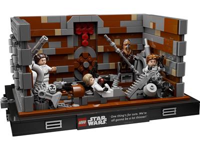 LEGO Star Wars - 75339 - Diorama du compacteur de déchets Death Star™